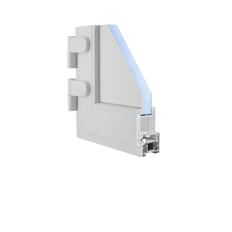 Trocal 76 PVC профил с крило 110