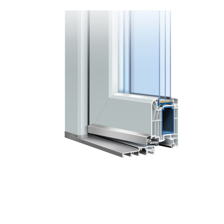 Trocal 88 PVC профил с крило 110